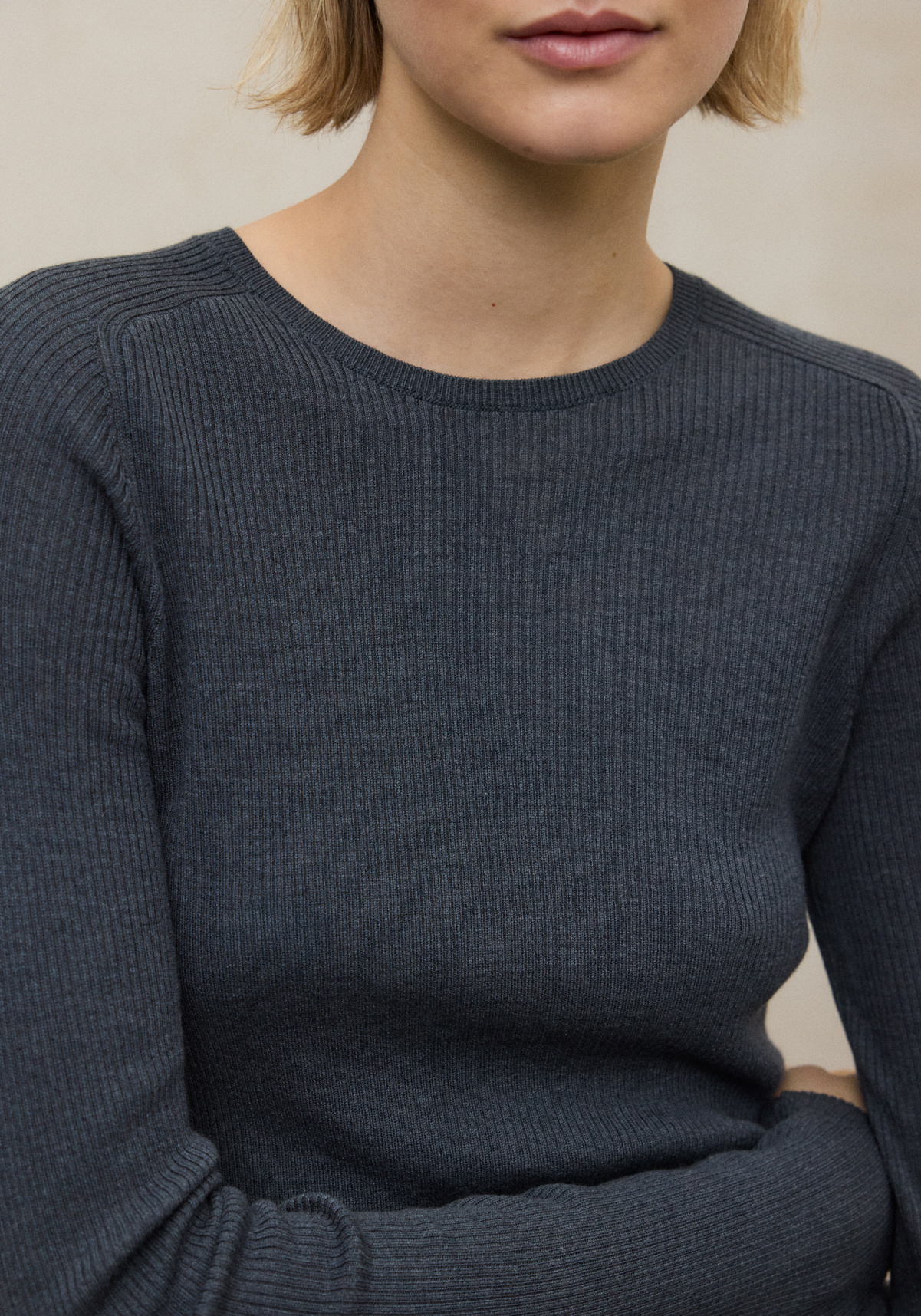 Ecoalf Wollpullover Lily Knit Storm Blue