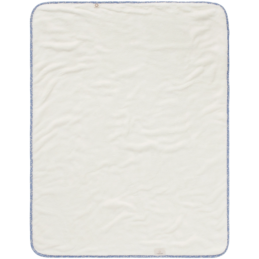 Noppies Laken für die Wiege Teddy Fancy Dot crib blanket Colony Blue