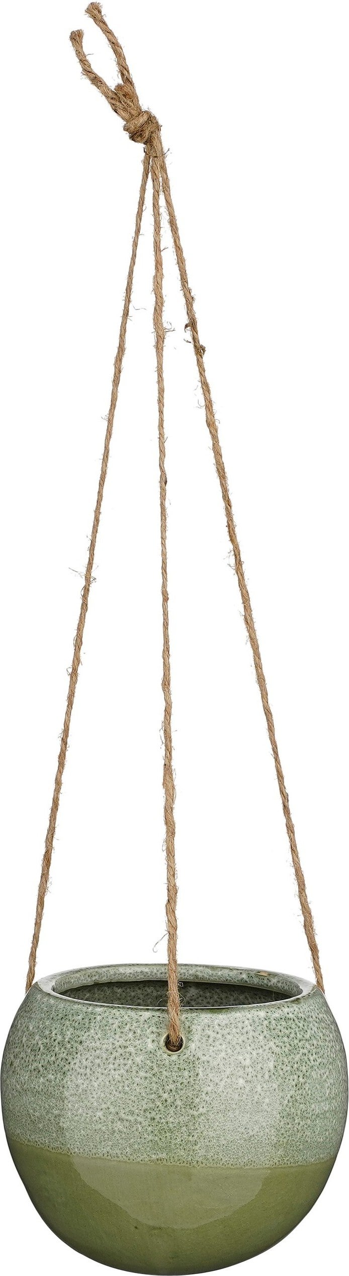 Mica Decorations hangpot Monta donkergroen D 15 H 12 cm
