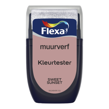 Flexa Creations muurverf kleurtester Sweet Sunset 30ml