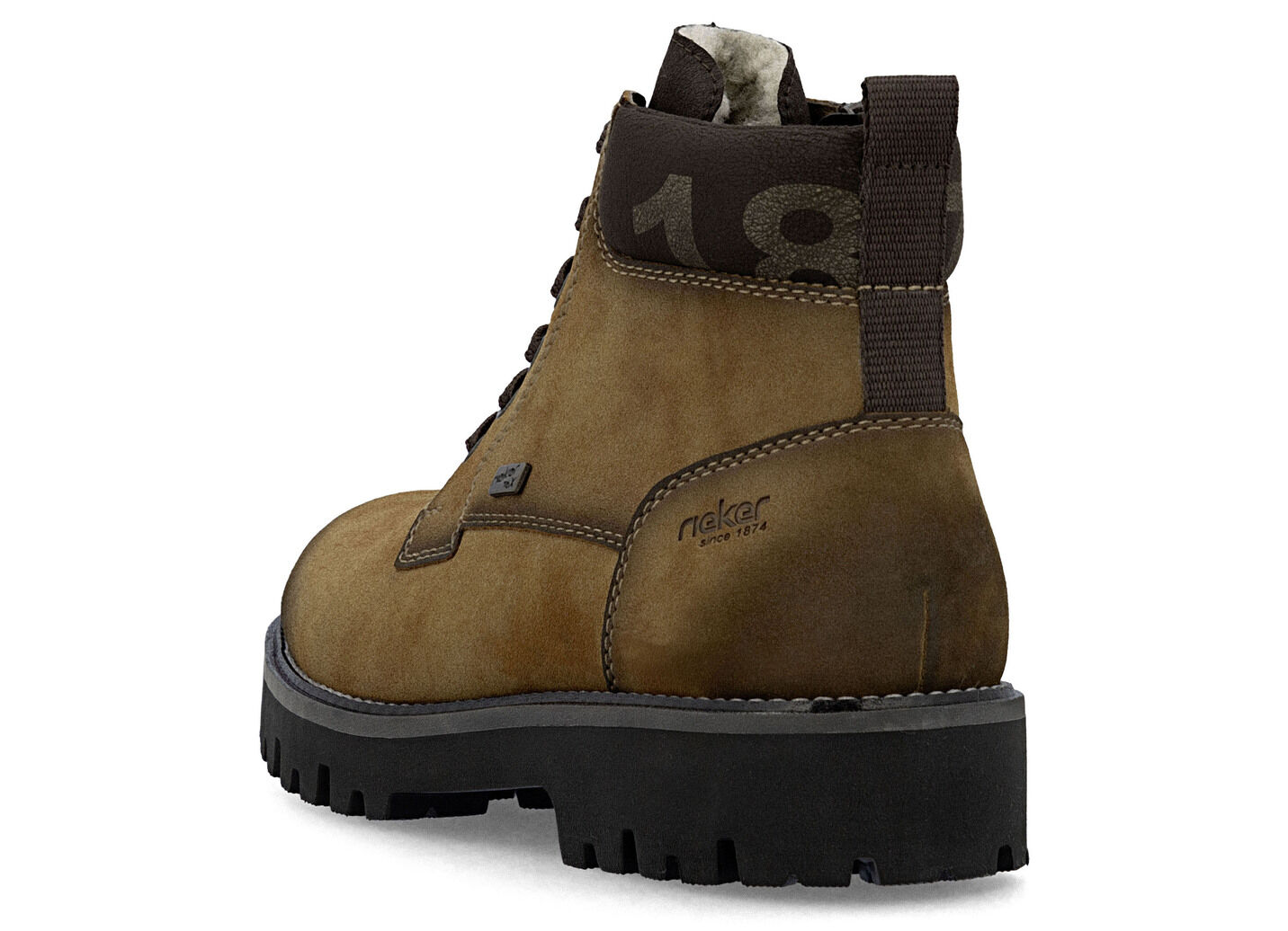 Rieker, gefütterte Herren-Boots, Winterschuhe, Weite H, mit Reissverschluss