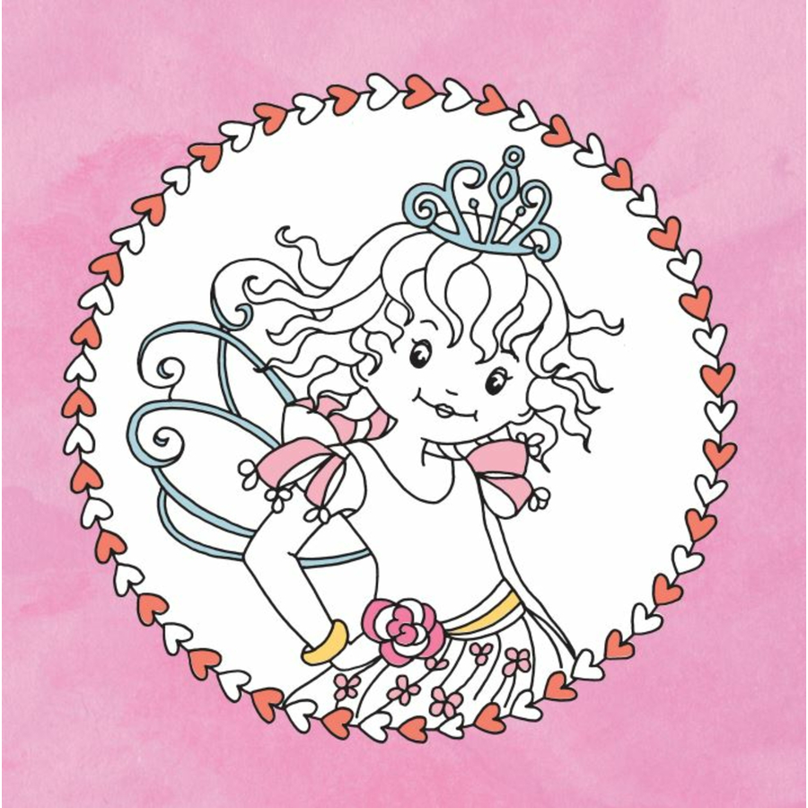 COPPENRATH Glitzer-Malblock - Prinzessin Lillifee