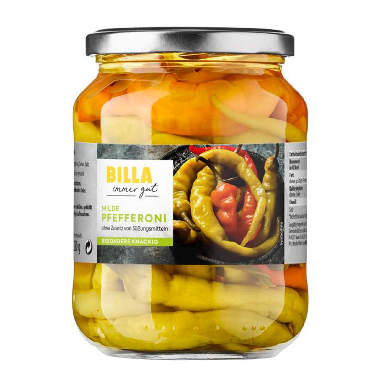 BILLA Pfefferoni mild