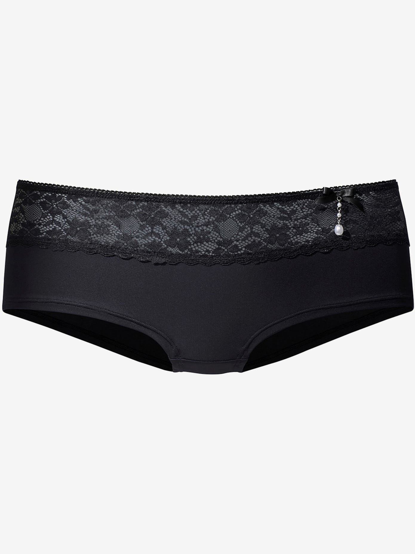 Panty féminin avec perles extravagantes