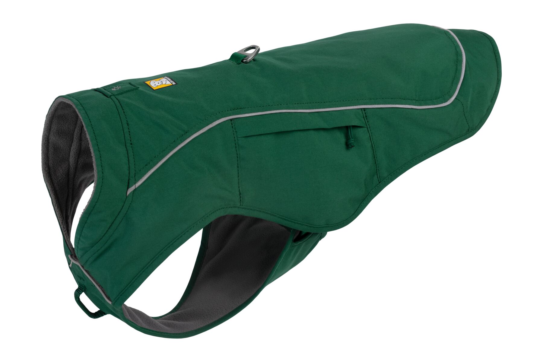 Veste avec harnais intégré et attache de laisse, overcoat fuse™. Couleur: evergreen (vert), taille: m