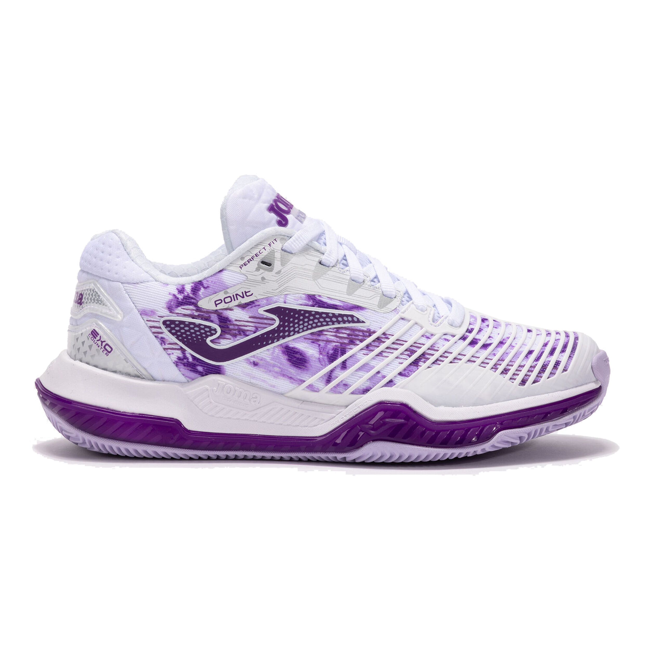 Joma Point Chaussures Toutes Surfaces Femmes - Blanc , Violet