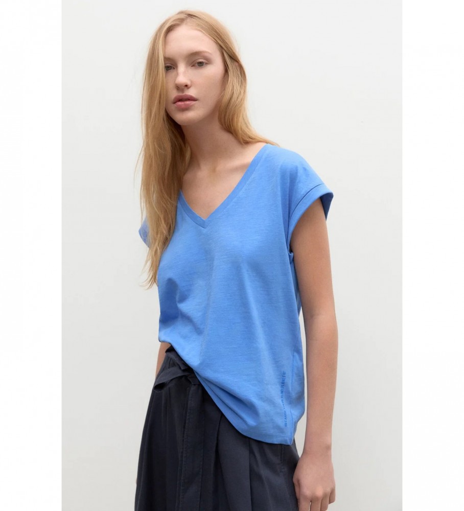 Camiseta azul ECOALF Rennesalf