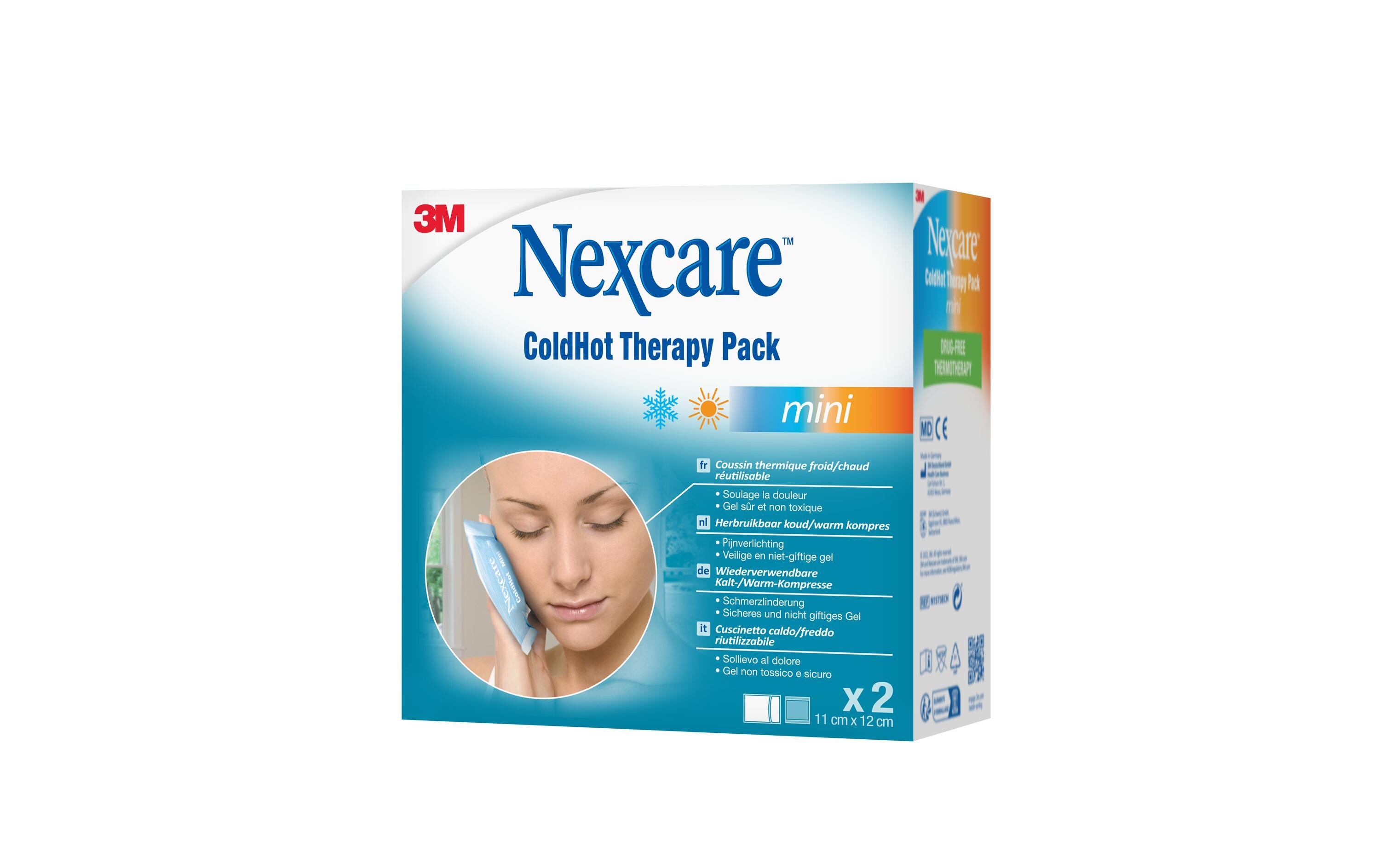 Kompresse ColdHot Mini Gel 11 x 12 cm, 2 StückHot- und Coldpack zur Schmerzlinderung