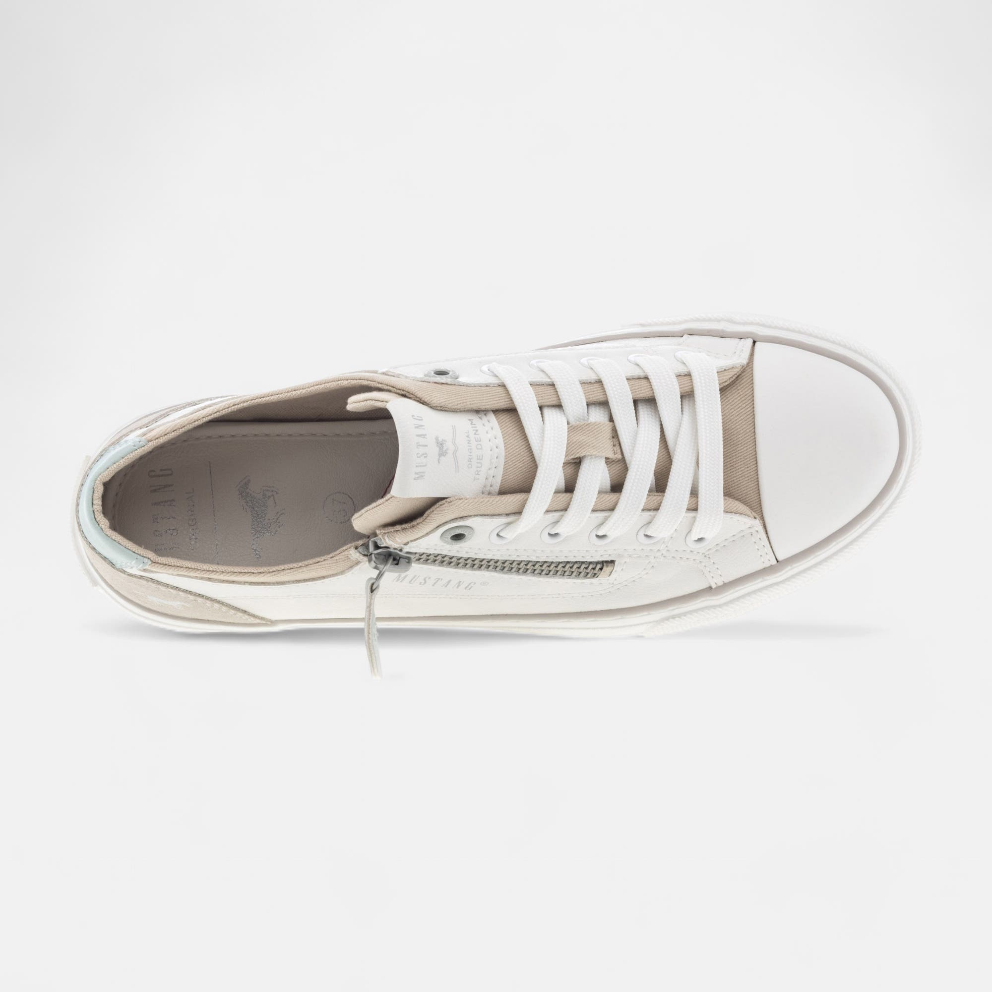 Baskets basses Femme beige