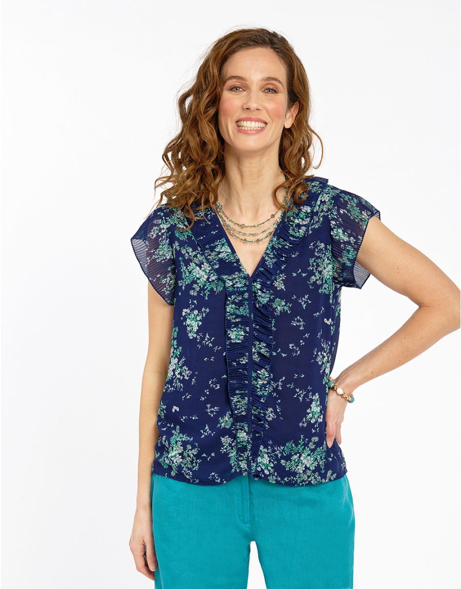 Blouse légère et féminine