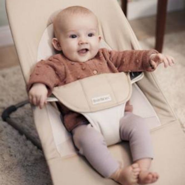 BabyBjörn Balance Soft Geweven Wipstoel -  Khaki Beige