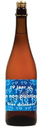 19 Jaar Blond Bier 75 cl