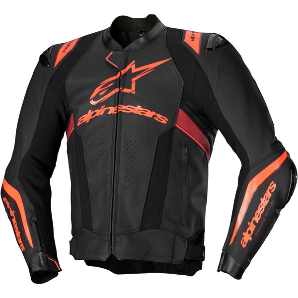 Alpinestars - Blouson Missile V3 Ignition Noir / Rouge fluo / Rouge Mat