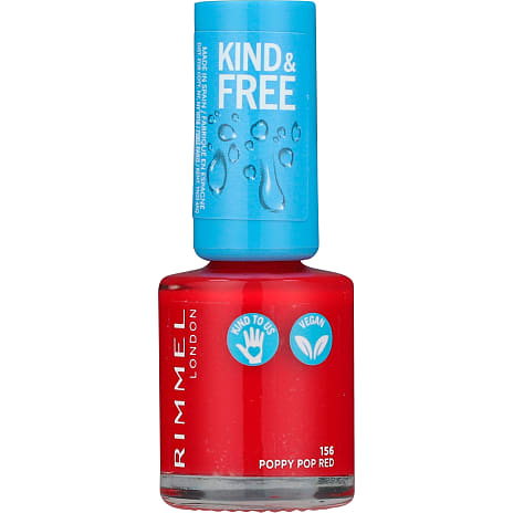Neglelak 156 Poppy Pop Red