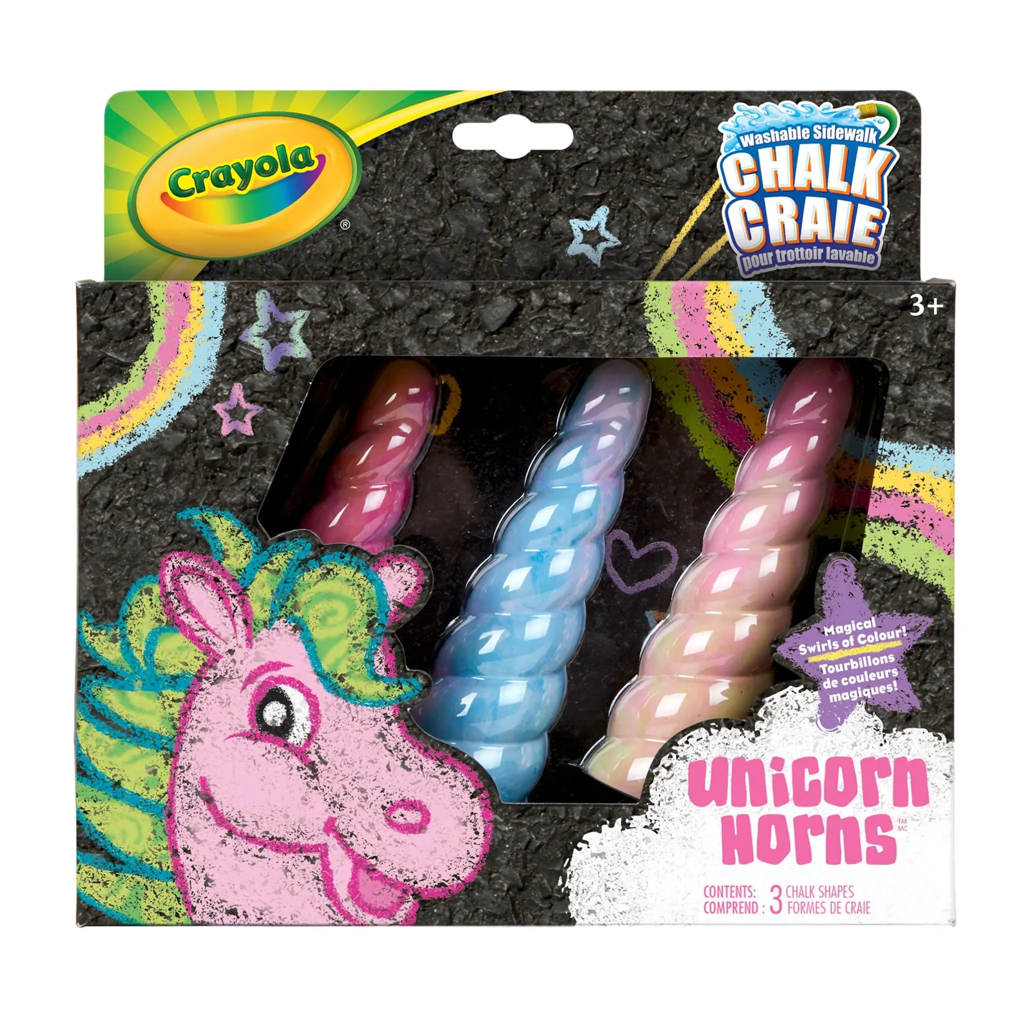 Crayola Craie Licorne pour Trottoir (3)
