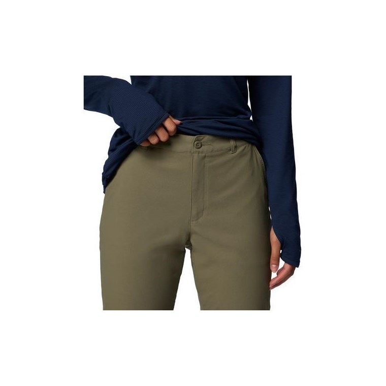 Columbia W Leslie Falls PantII Stone Green