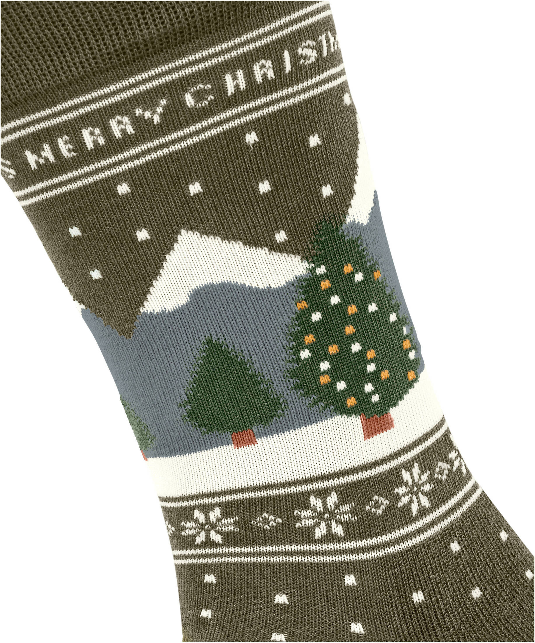 Burlington| Herren Socken White X-Mas