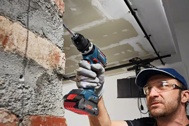 BOSCH COMBI-KIT 4 18V Tool: GSR 18V-110C + GDX 18V-210C + GWS 18V-10 + GBH 18V-24C + 1 4.0 AH battery (PROCORE) + 2 5.5 AH battery (PROCORE) + GAL 1880CV (L)PROFESSIONAL
