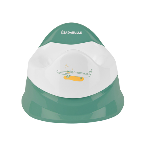 Pot d'apprentissage avec cuvette amovible Vert - BADABULLE