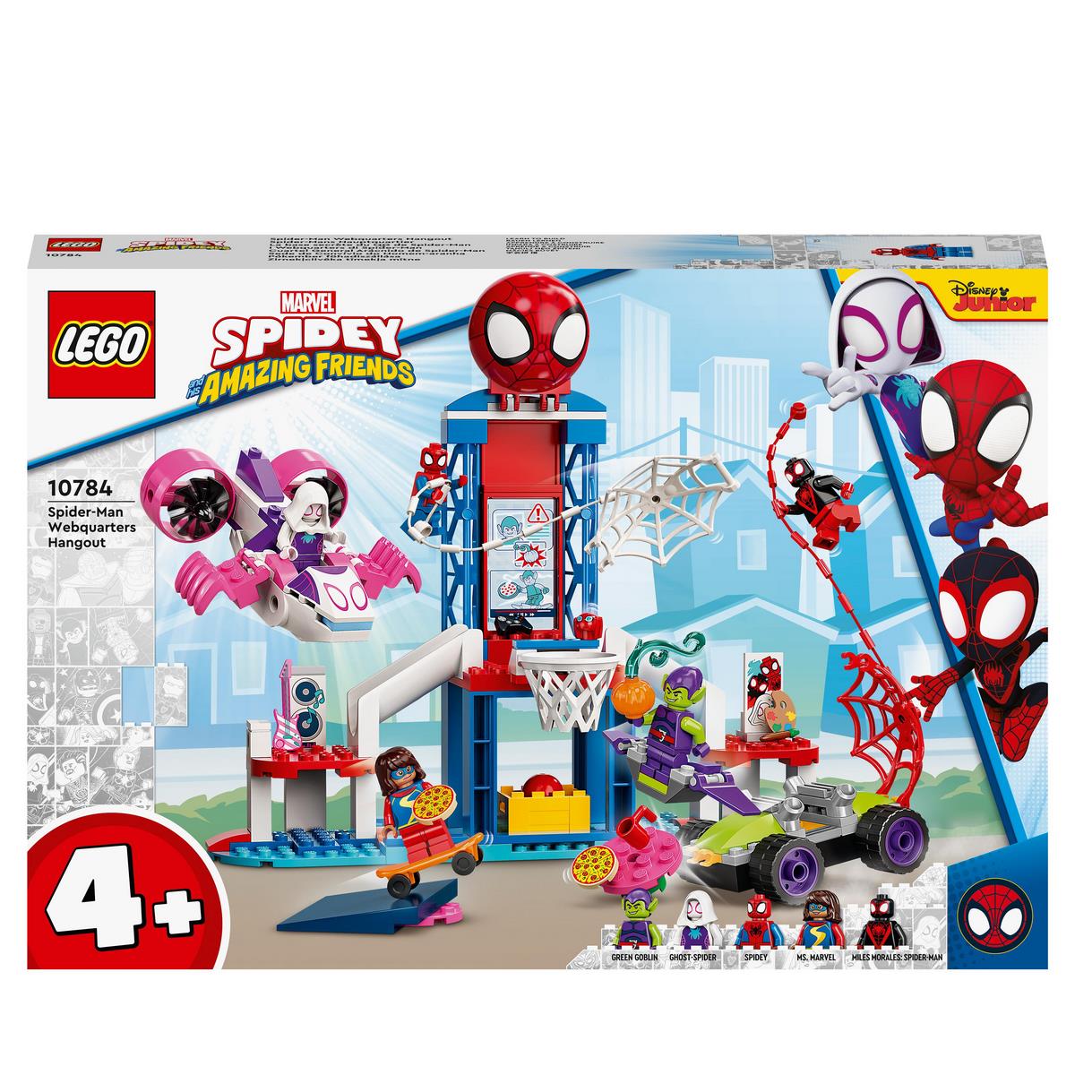 La base secrète du QG de Spider-Man LEGO Marvel 10784