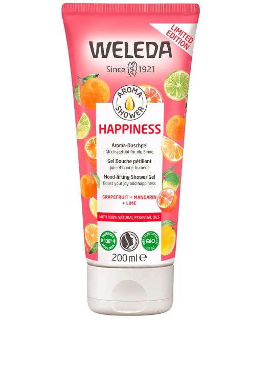 Weleda Shower Gel Gel Happiness Grapefruit Tb 200 ml