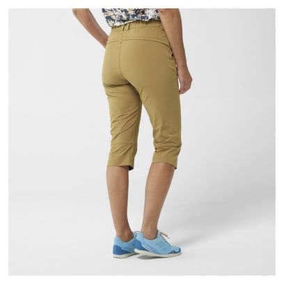 Pantalon 3/4 Lafuma Active Knee P Jaune Femme