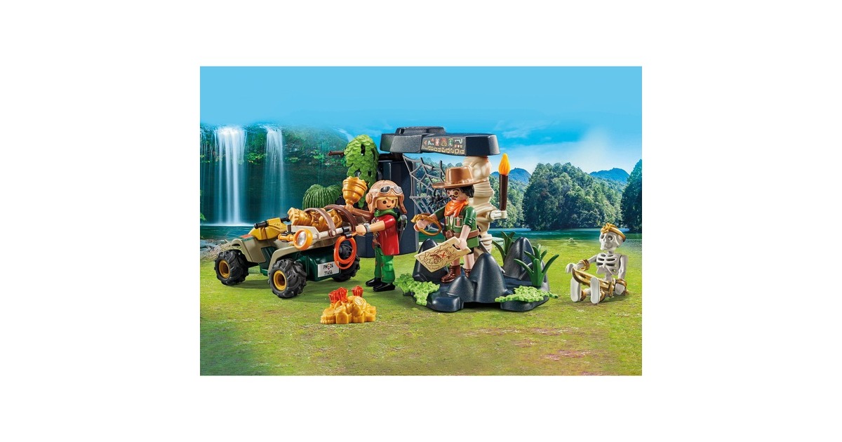PLAYMOBILSports & Action - Schatzoeken in de jungle Constructiespeelgoed  (71454)