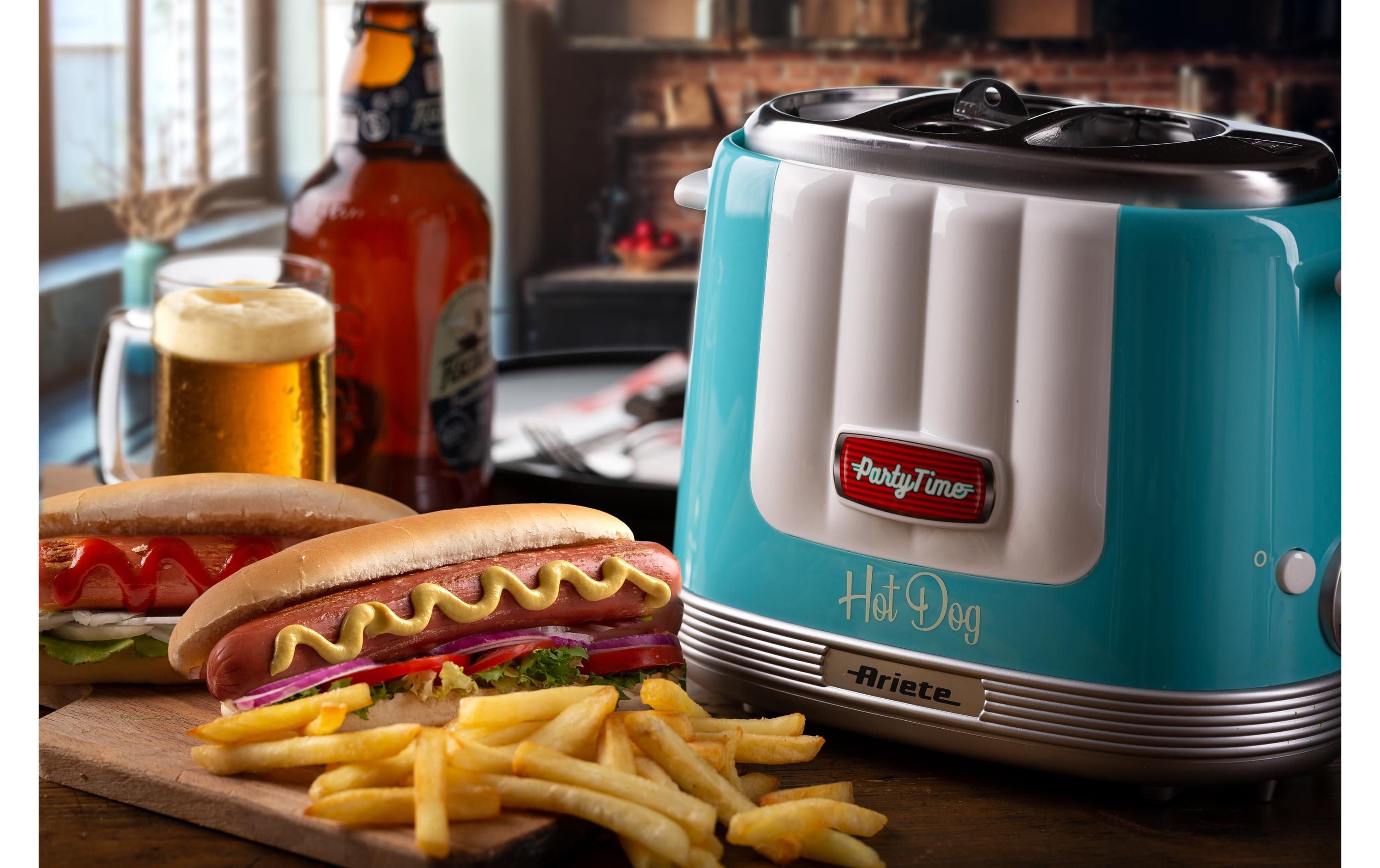 Hot Dog Maschine Party Time ARI-206-BL BlauHot Dog-Gerät