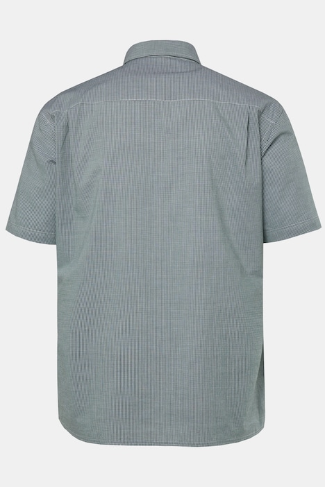 Men+ Trachtenhemd, Halbarm, Vichy-Karo, Kentkragen, Comfort Fit, bis 8 XL