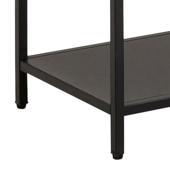 JAXTON Regal - Schwarz / B: 79.5 cm x T: 30.0 cm x H: 165.0 cm