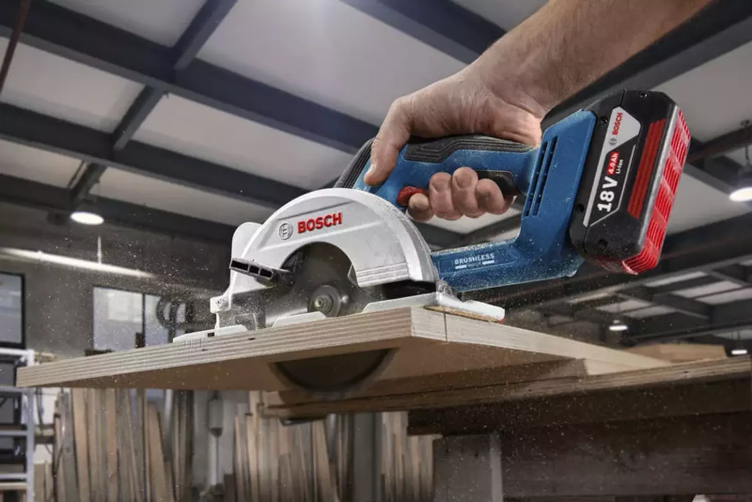 Bosch GKS 18V-51 18V accu Cirkelzaag body - 140 mm