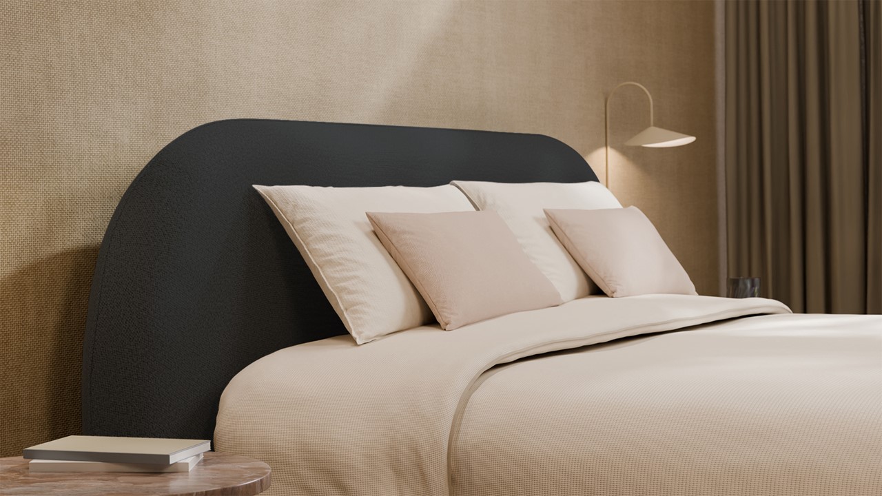Boxspring Flow - Warm wool anthracite
