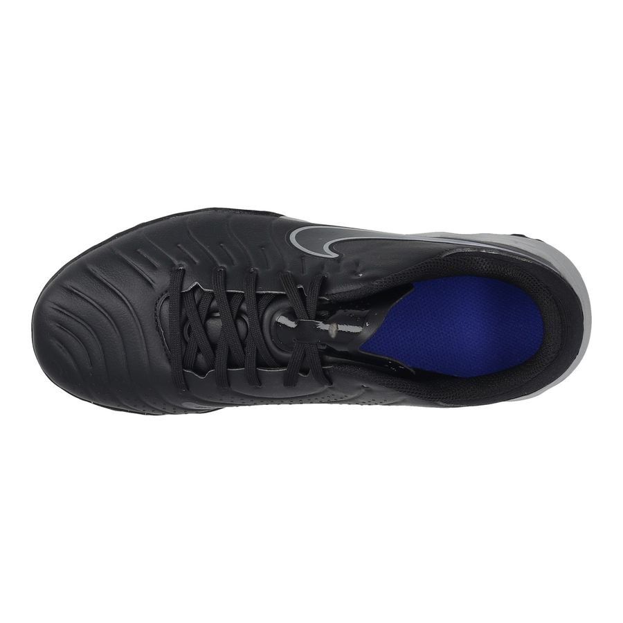 Nike Tiempo Legend 10 Academy TF Shadow - Noir/Chrome/Bleu Enfant