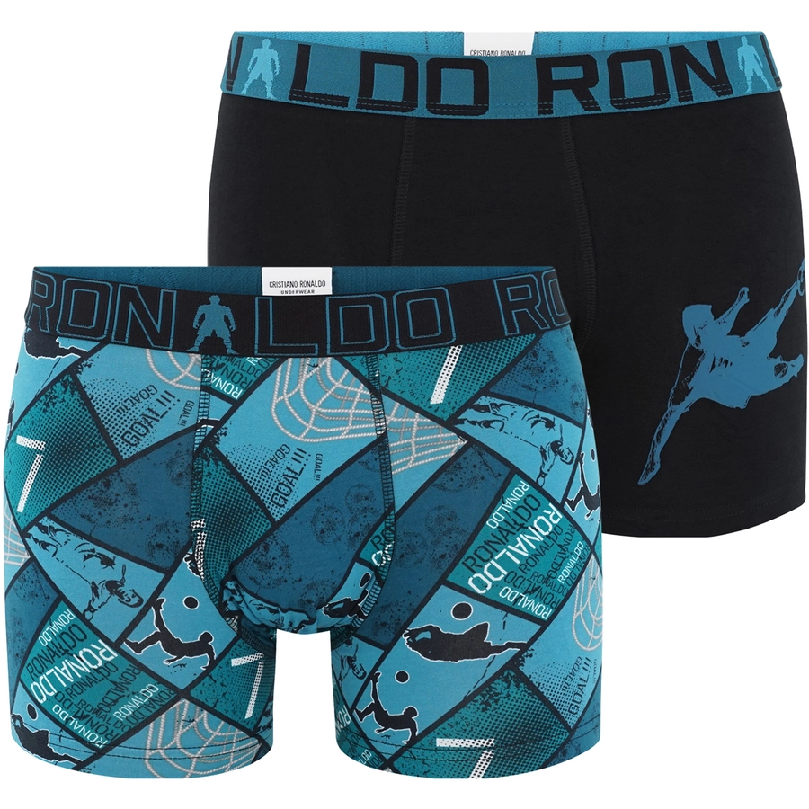 CR7 Cristiano Ronaldo Retro Pants BOYS BlauGrün (532)