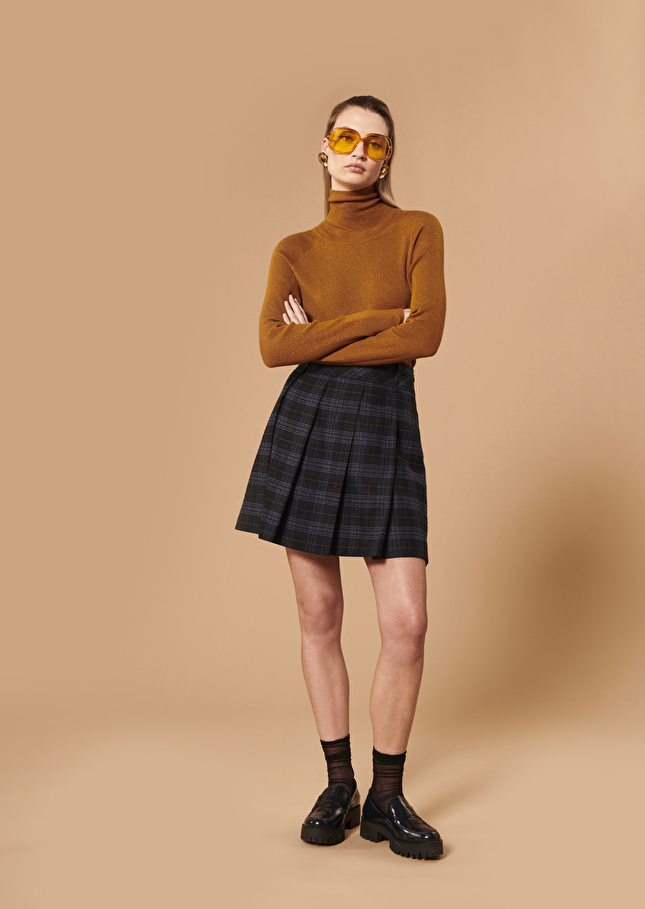 Jupe Jussiebleu nuit en tartan