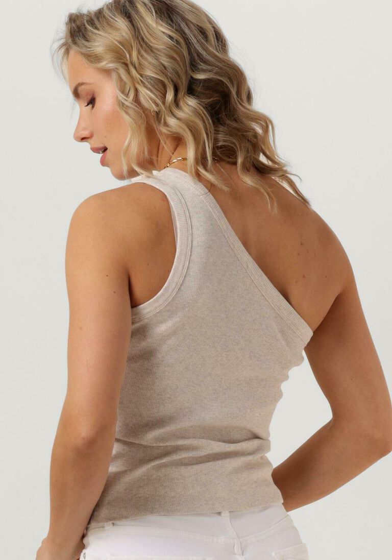 SELECTED FEMME beige selected femme top slfanna one shoulder top