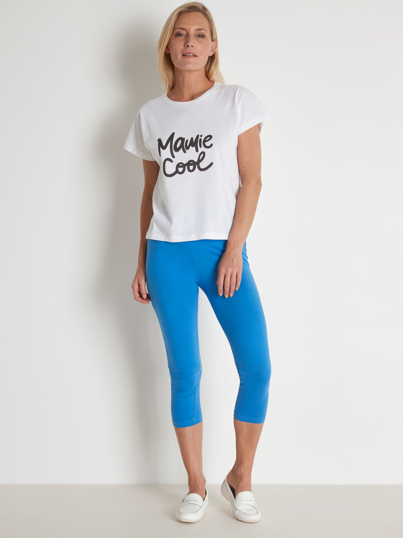 Lot de 2 leggings courts