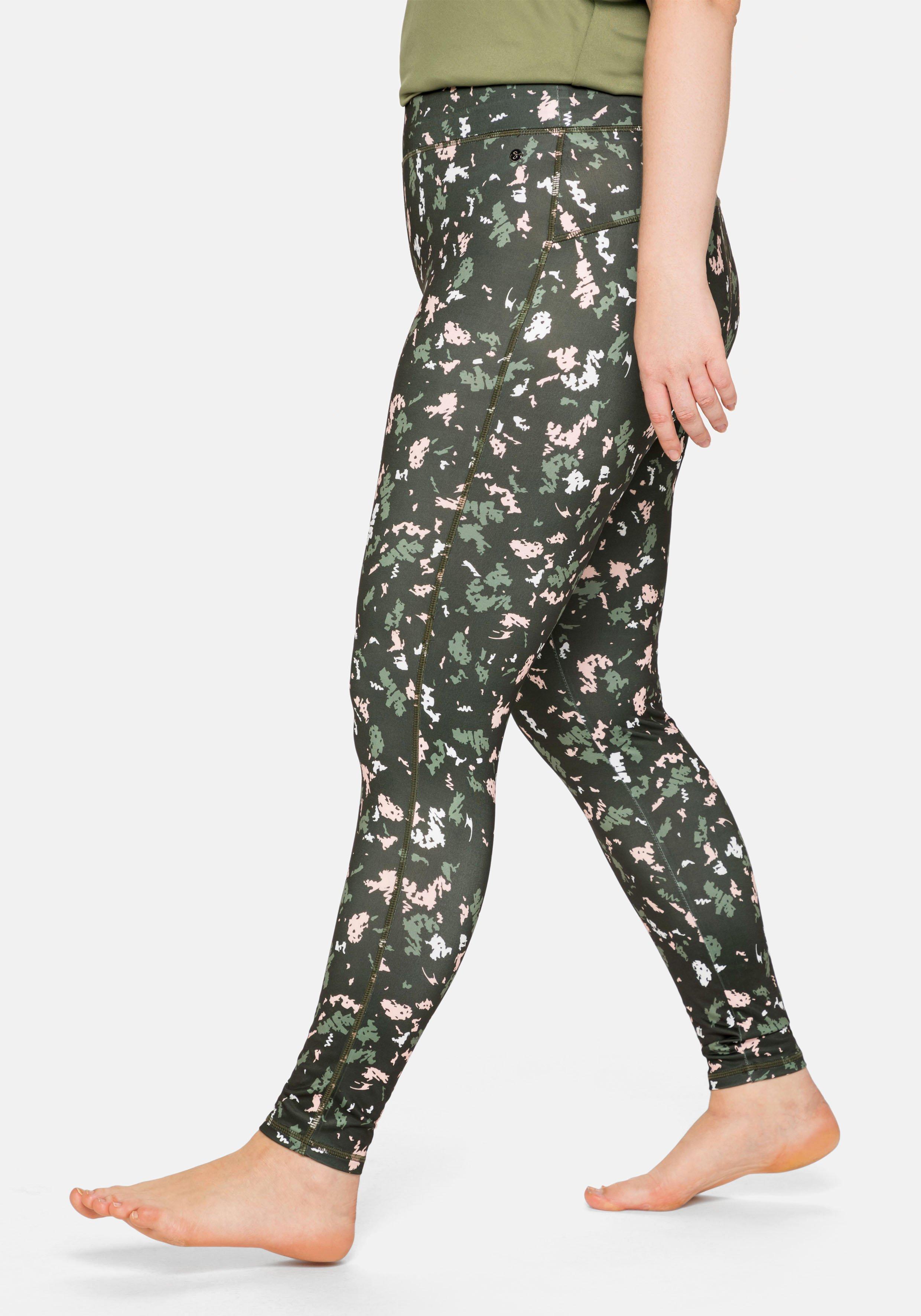 Funktionsleggings mit Alloverdruck