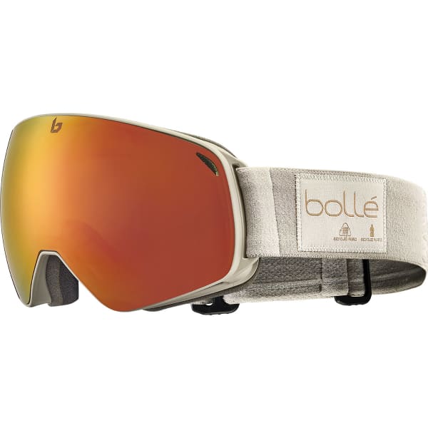 Masque de ski BOLLE ECO TORUS OATMEAL MATTE SUNRISE
