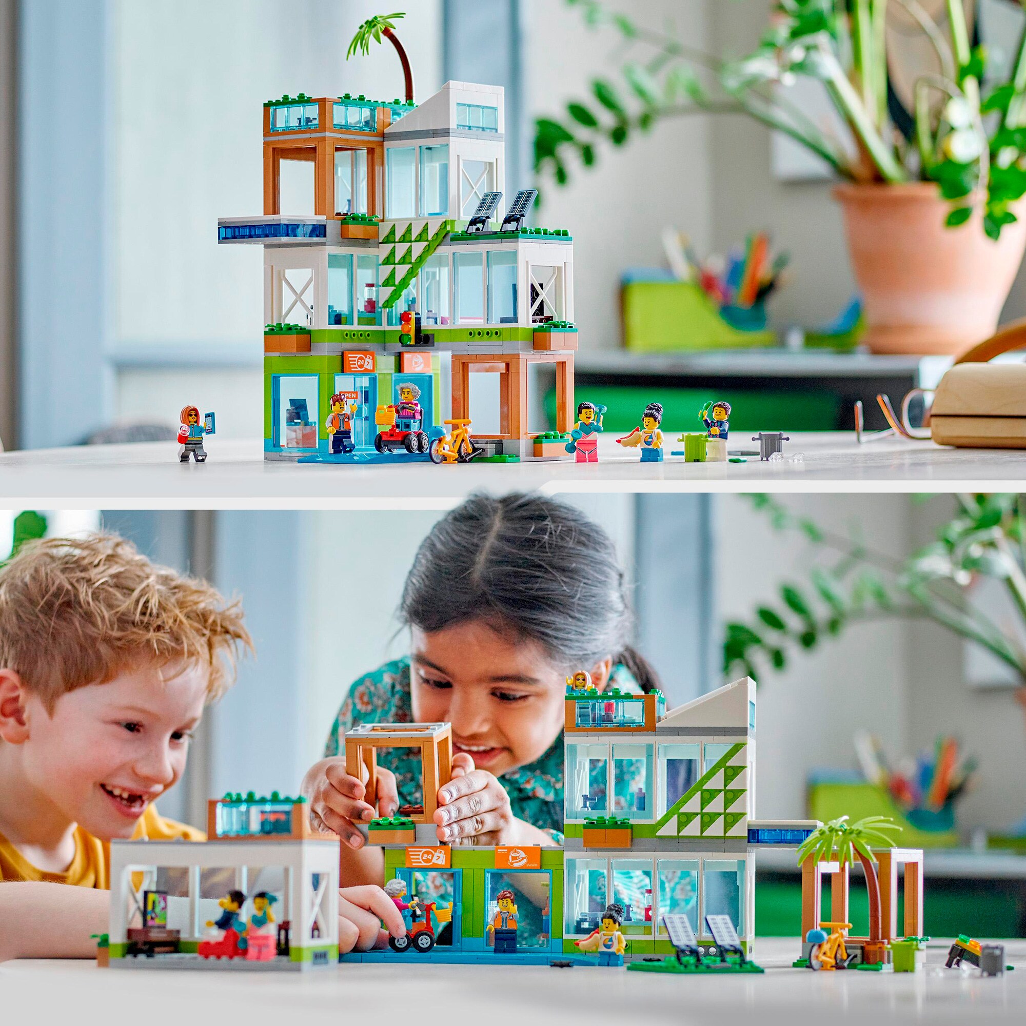 LEGO Konstruktionsspielzeug City Appartementhaus