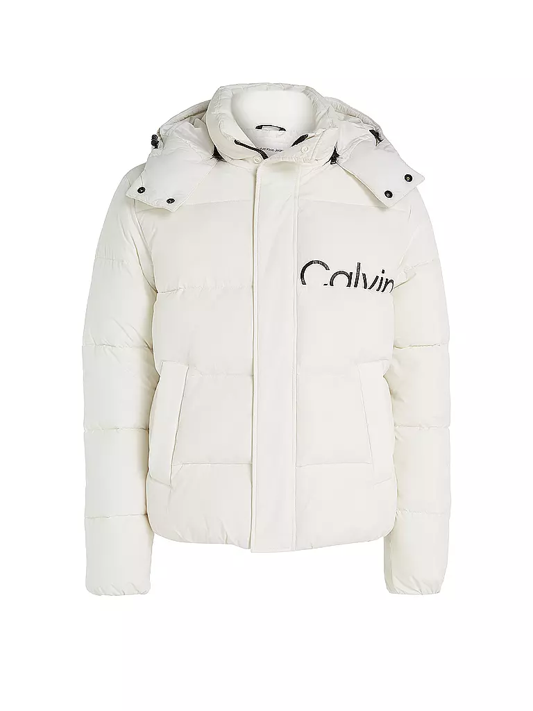 CALVIN KLEIN JEANS Steppjacke weiss