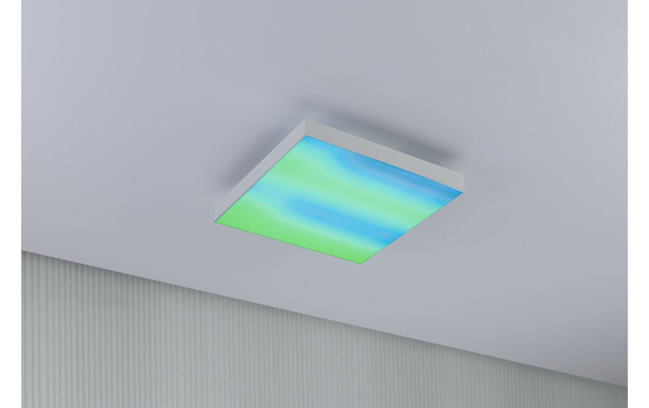 Deckenleuchte LED Panel Velora Rainbow, 13.2 W, RGBW, WeissLED Panel