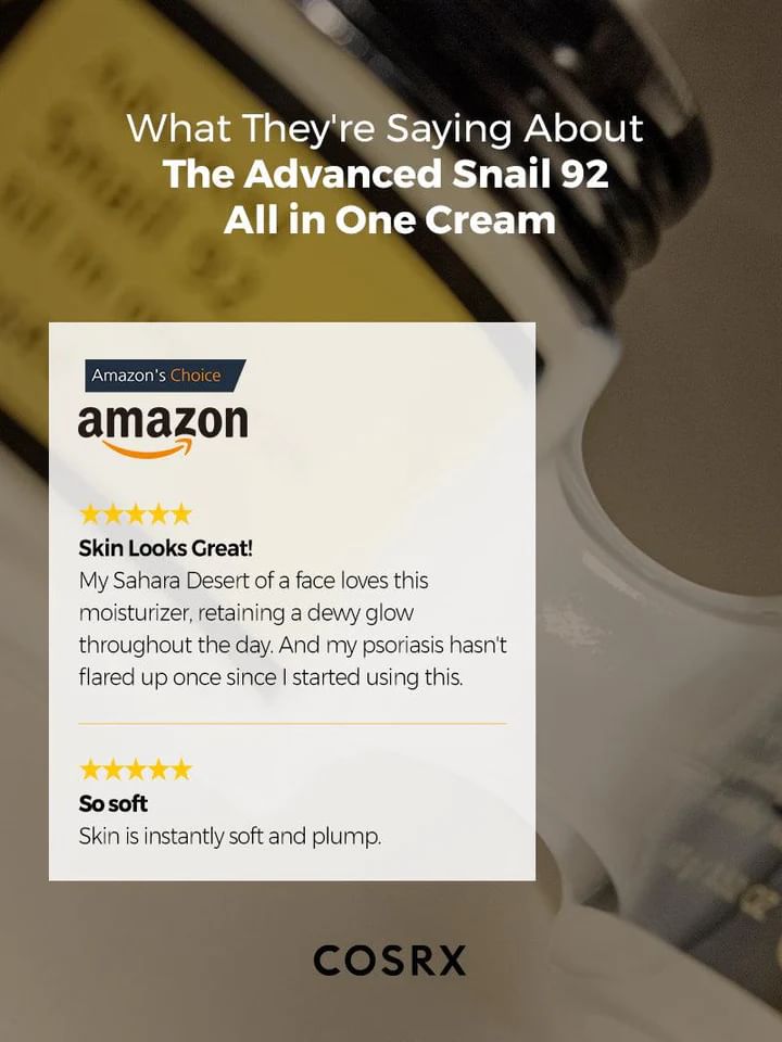 COSRX - Advanced Snail 92 Alles-in-één crèmetube