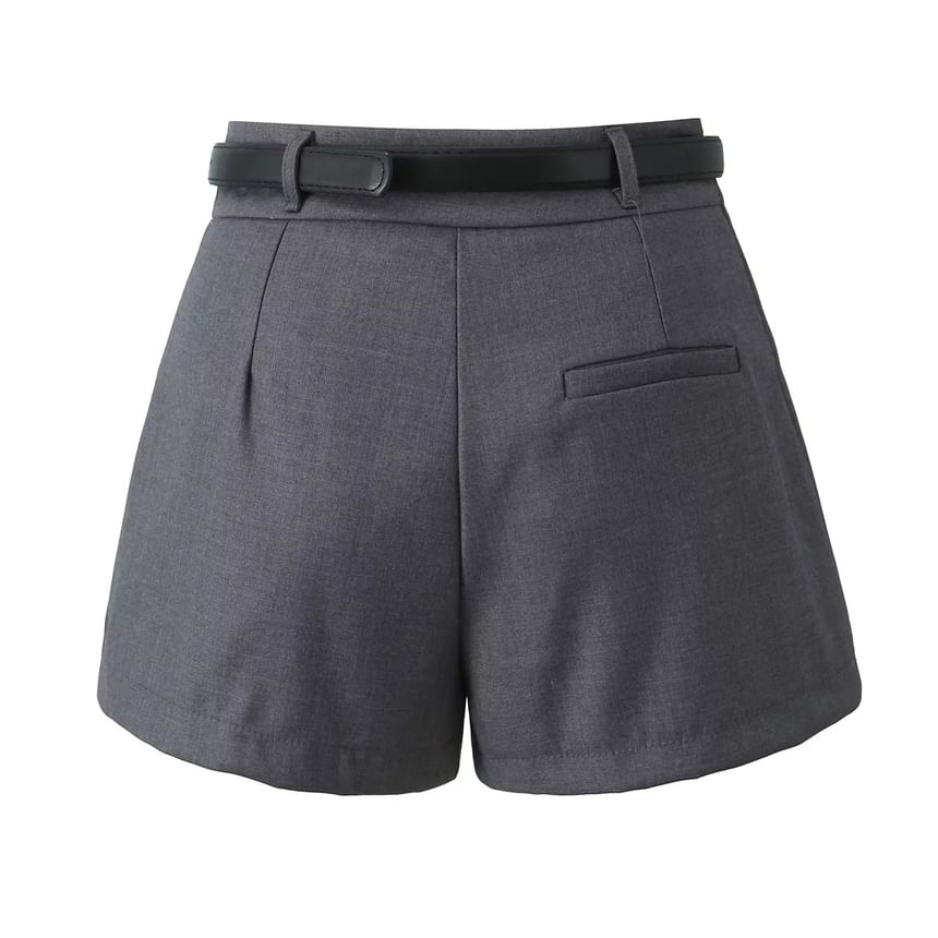 Orange Ace - Low Rise Plain Mini Skort