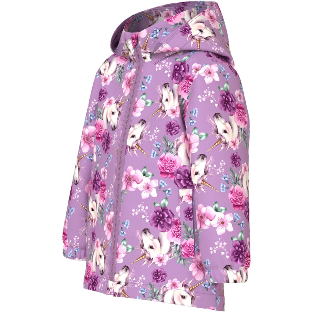 Køb Name It Violet Tulle 5 Floral Unicorn Nmfmaxi Jakke Li Aop Noos