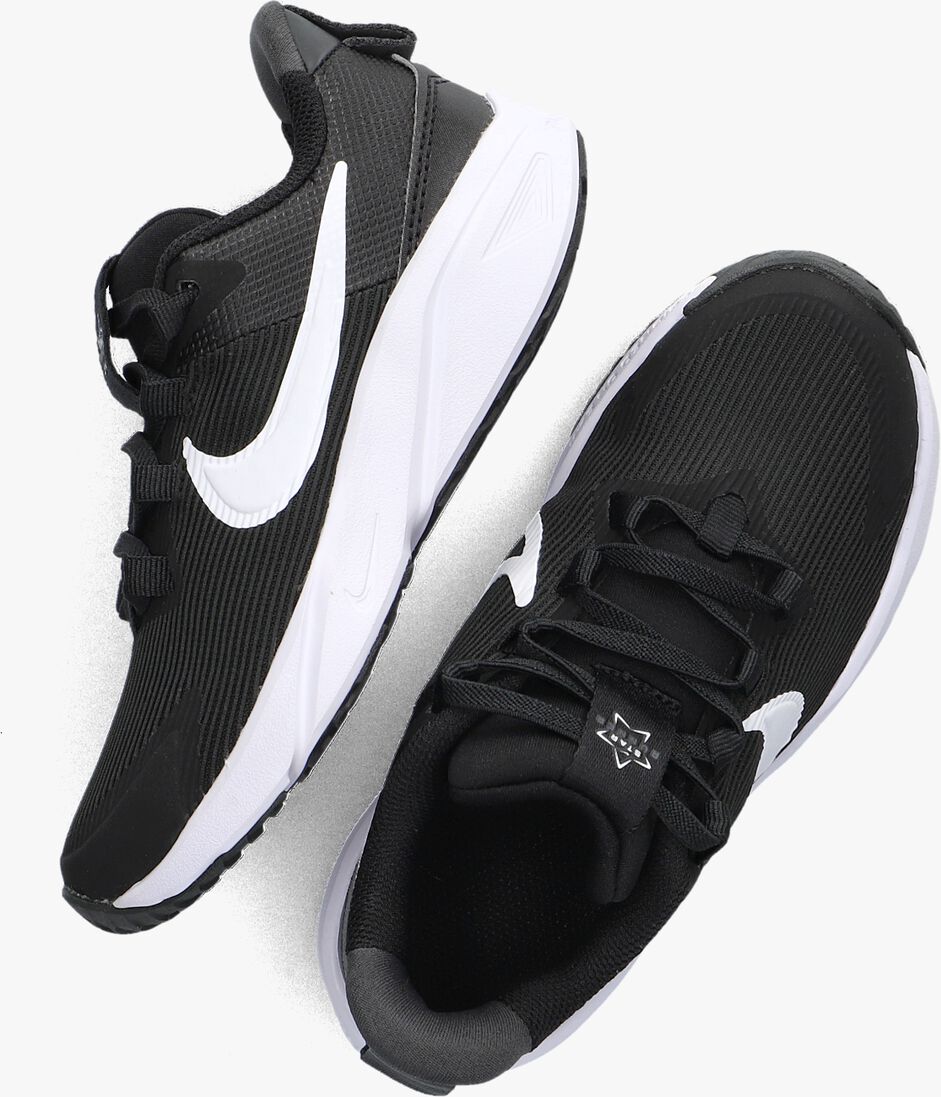 NIKE zwarte nike lage sneakers star runner 4 nn (ps)