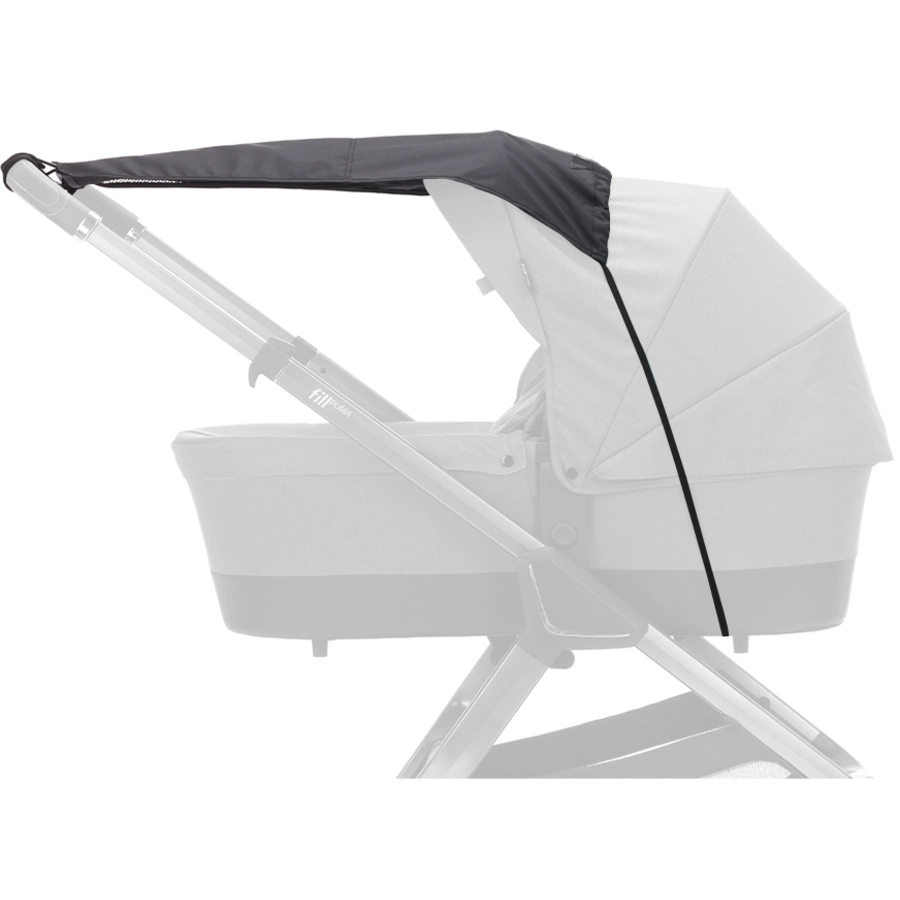 fillikid Sonnenschutz Easy schwarz melange für Kinderwagen