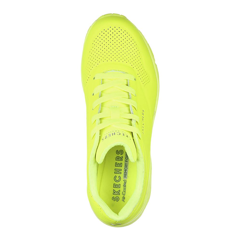 Skechers UNO NIGHT SHADES - Chaussures Femme jaune