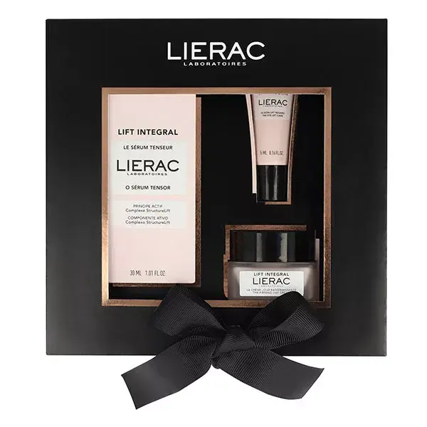 Kit Antienvelhecimento Integral Lierac Lift: Sérum 30ml, Creme de Dia 20ml, Creme para Olhos 7,5ml