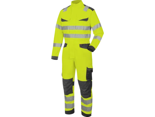 Combinaison de travail haute-visibilité fluo jaune/anthracite Würth MODYF